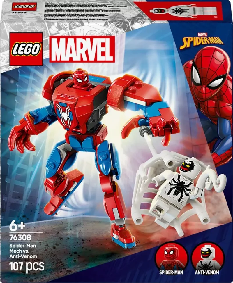 Product Image for LEGO Super Heroes Spider-Mans robot mot Anti-Venom 76308