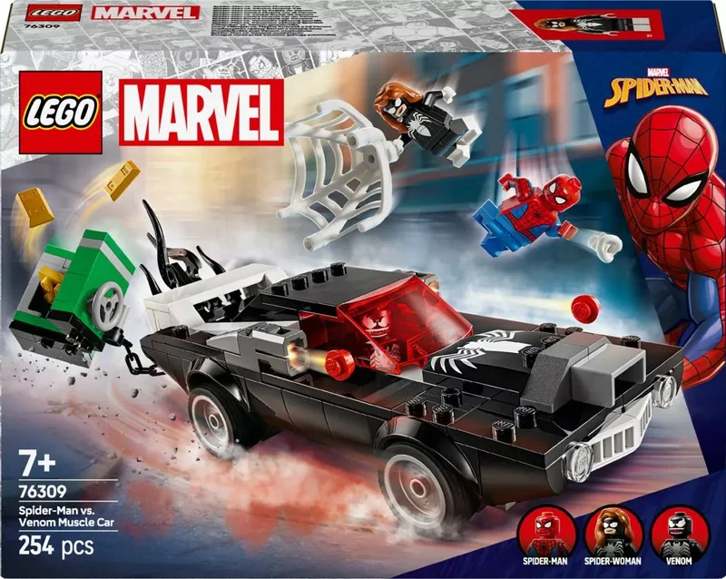 Product Image for LEGO Super Heroes Spider-Man mot Venoms muskelbil 76309