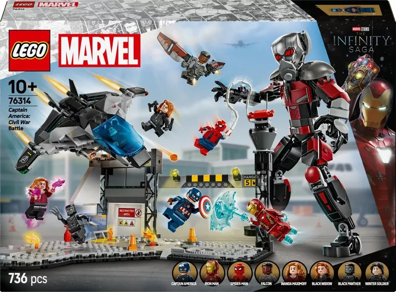 Product Image for LEGO Super Heroes Captain America: Civil War actionstrid 76314