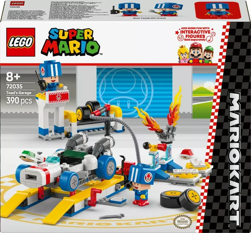 Product Image for LEGO Mario Kart: Toads Garage 72035