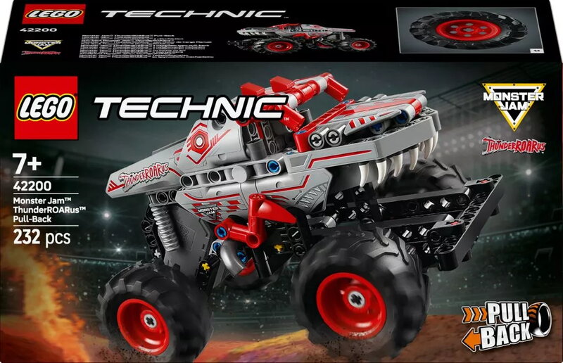 LEGO Technic Monster Jam ThunderROARus med pull-back 42200