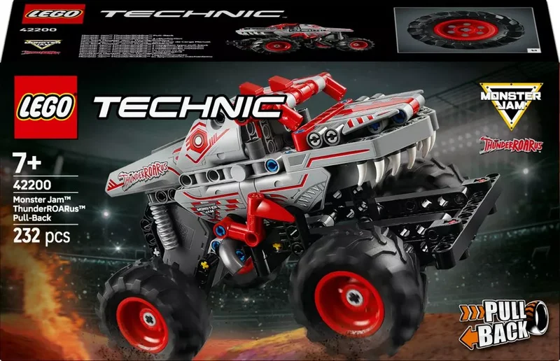 Product Image for LEGO Technic Monster Jam ThunderROARus med pull-back 42200
