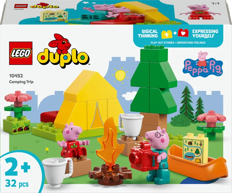 Product Image for LEGO DUPLO Greta Gris Campingtur 10452