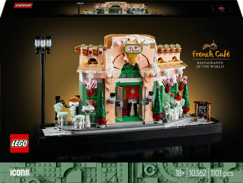 Product Image for LEGO Icons Franskt kafé 10362