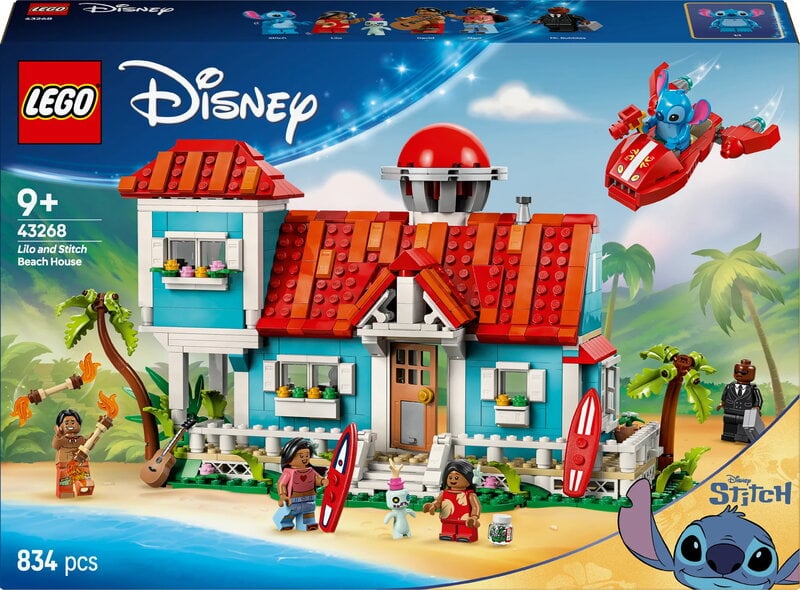 LEGO Disney Classic Lilo och Stitch – strandhus 43268