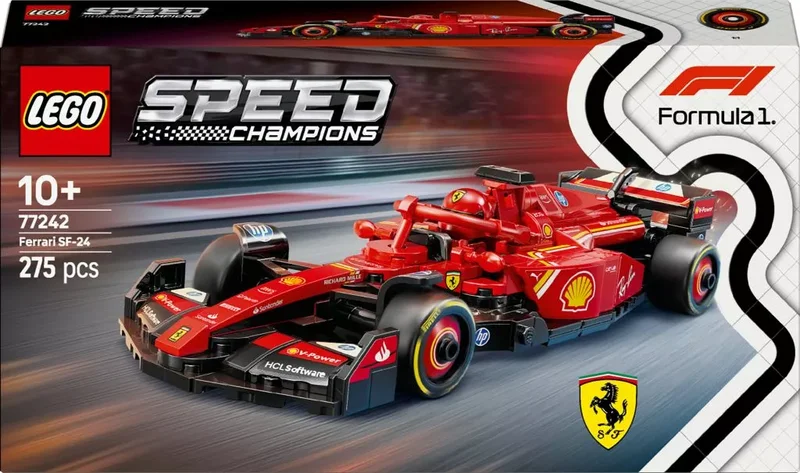 Product Image for LEGO Speed Champions Ferrari SF-24 F1 racerbil 77242