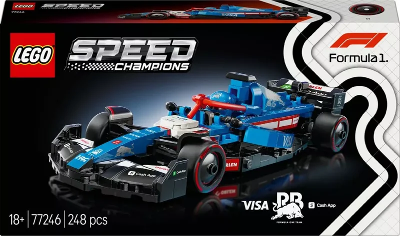 Product Image for LEGO Speed Champions Visa Cash App RB VCARB 01 F1 racerbil 77246