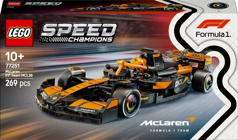 Product Image for LEGO Speed Champions McLaren F1 Team MCL38 racerbil 77251