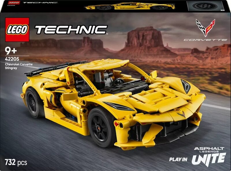 LEGO Technic Chevrolet Corvette Stingray 42205
