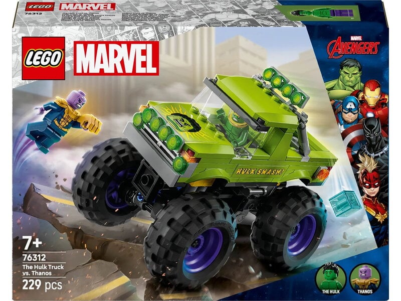 LEGO Super Heroes Marvel Hulktrucken mot Thanos 76312