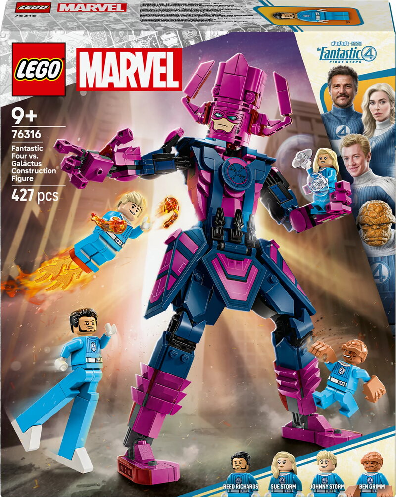 LEGO Super Heroes Fantastic Four mot Galactus – byggfigur 76316