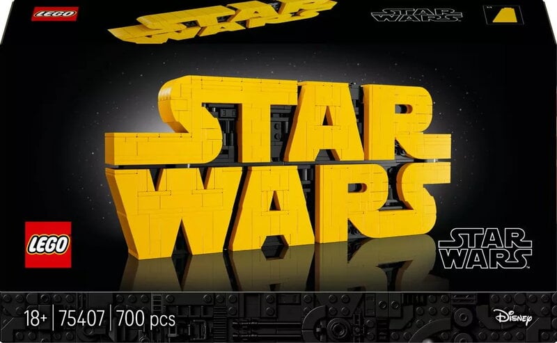 LEGO Star Wars Brick-built Star Wars Logo 75407