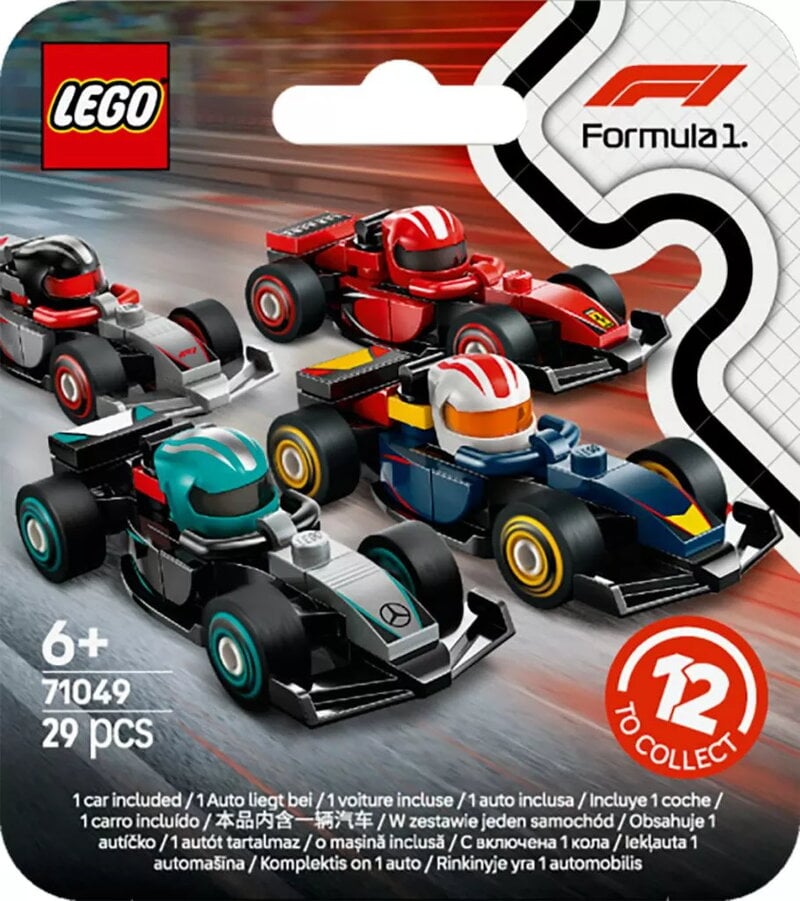LEGO Minifigures F1 racerbilar att samla 71049