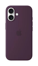 iPhone 16 Silicone Case / MagSafe - Plum