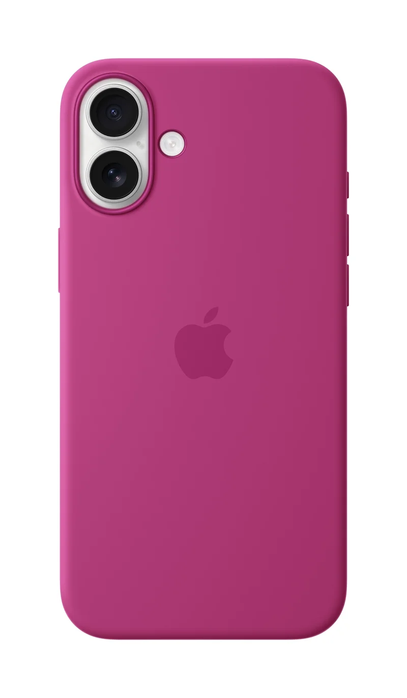 Product Image for Apple iPhone 16 Plus Silicone Case / MagSafe - Fuchsia