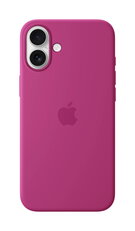 iPhone 16 Plus Silicone Case / MagSafe - Fuchsia