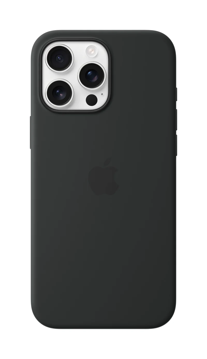Product Image for Apple iPhone 16 Pro Max Silicone Case / MagSafe - Black