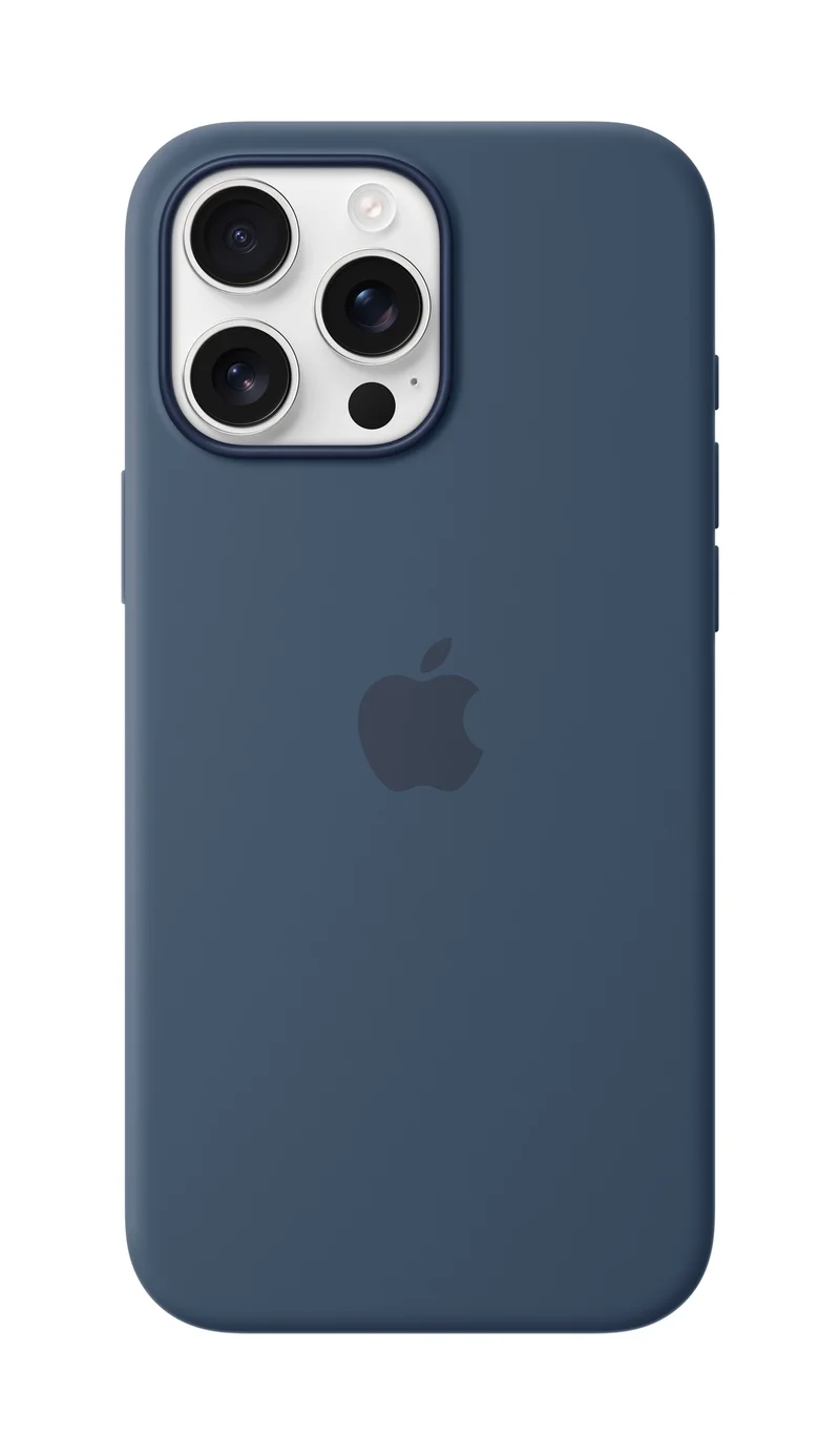 Product Image for Apple iPhone 16 Pro Max Silicone Case / MagSafe - Denim