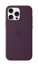 iPhone 16 Pro Max Silicone Case / MagSafe - Plum