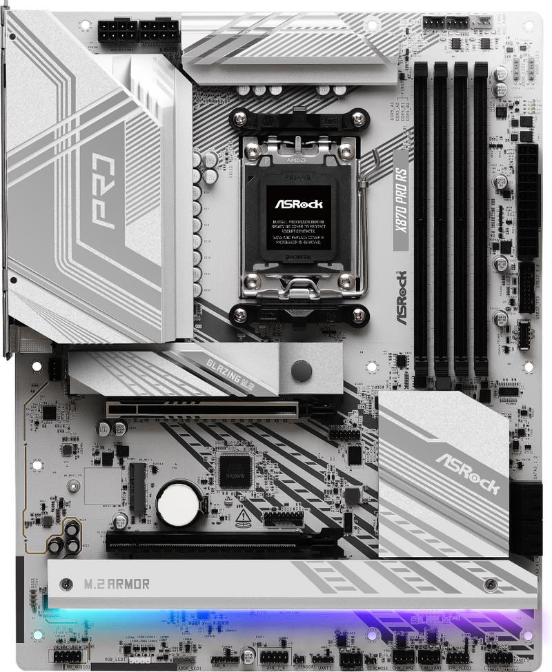 ASRock X870 Pro RS / Socket-AM5 / DDR5 / ATX / PCIe 5.0 / 2.5G LAN / USB 4