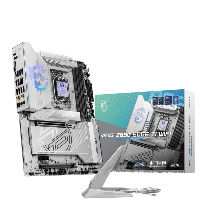 Product Image for MSI MPG Z890 EDGE TI WIFI - Socket 1851 Arrow Lake | Webhallen