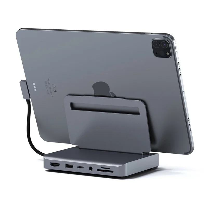 Product Image for Satechi Aluminum Stand Hub - Space Gray - Tillbehör | Webhallen
