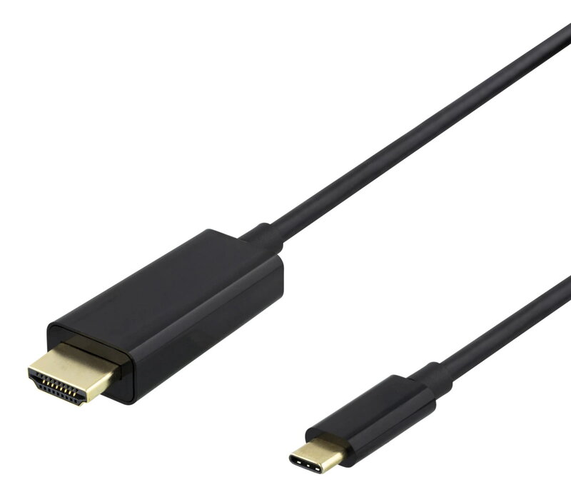 Deltaco USB-C - HDMI kabel