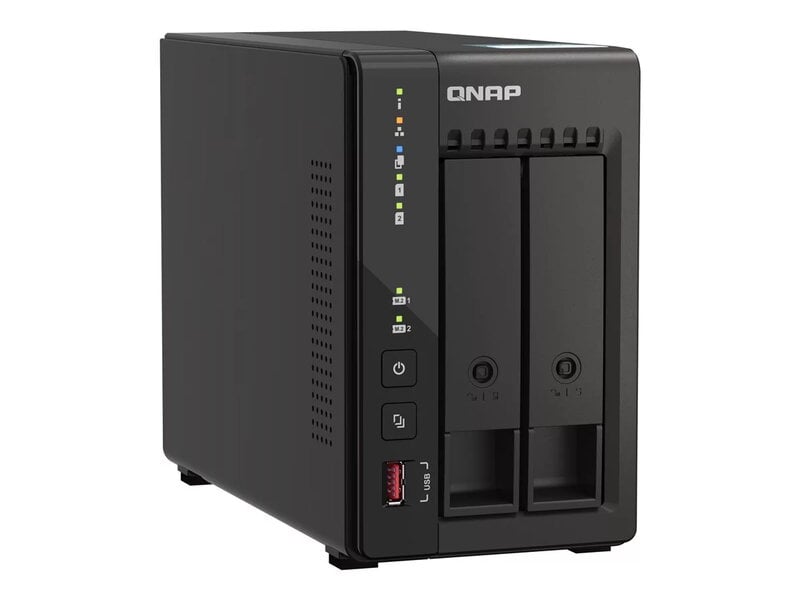 QNAP TS-253E-8G - 2-fack / 2.6Ghz 4-Core / 8GB DDR4