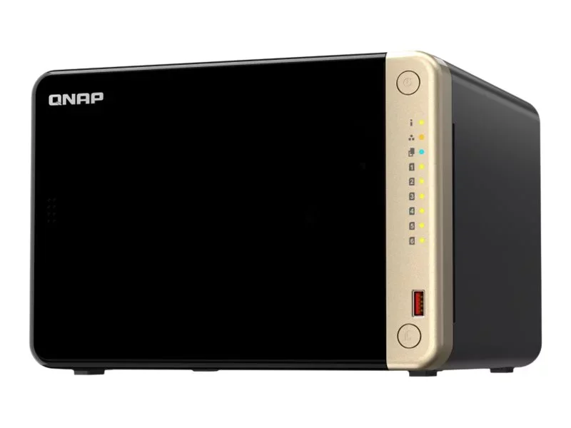 Product Image for QNAP TS-664-8G - 6 fack / 2.9Ghz 4-core / 8GB DDR4