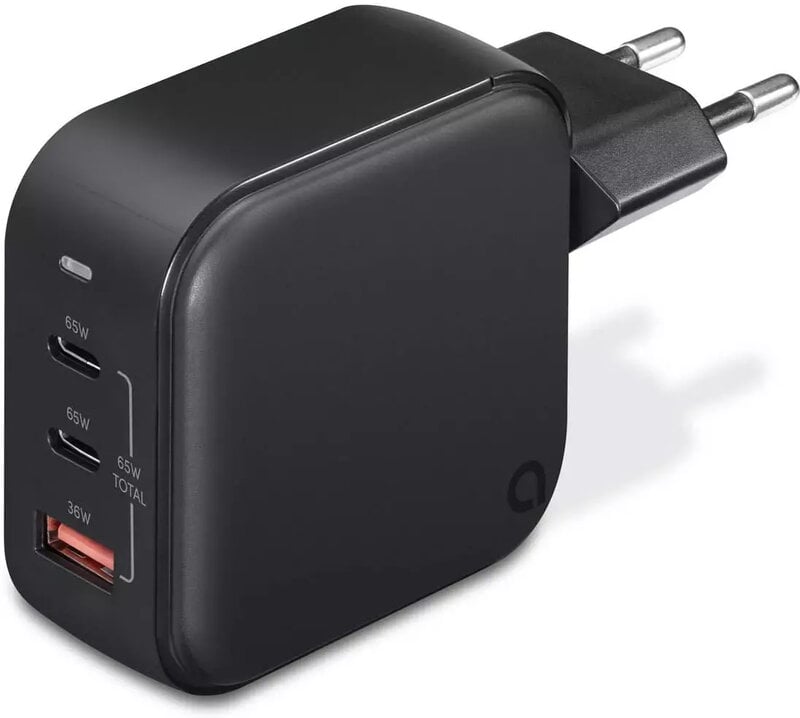 Andersson WLC-G2450 - Wall Charger PD 65W 2xUSB-C 1xUSB-A Black