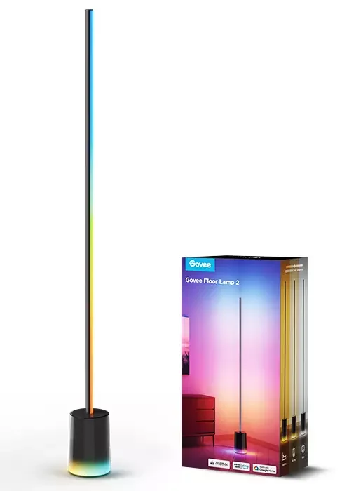 Product Image for Govee Floor Lamp 2 - Black - Gaming Belysning | Webhallen