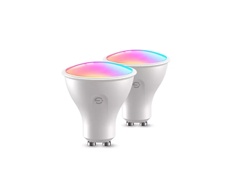 Product Image for Govee GU10 Wifi&BLE RGBWW Bulb 400lm (2pack) - Gaming Belysning | Webhallen