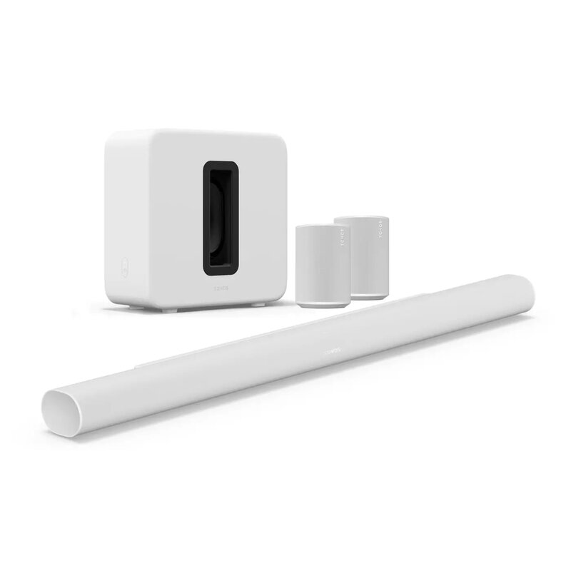 Sonos Arc Ultra + Sub4 + 2 x Era 100 - Vit