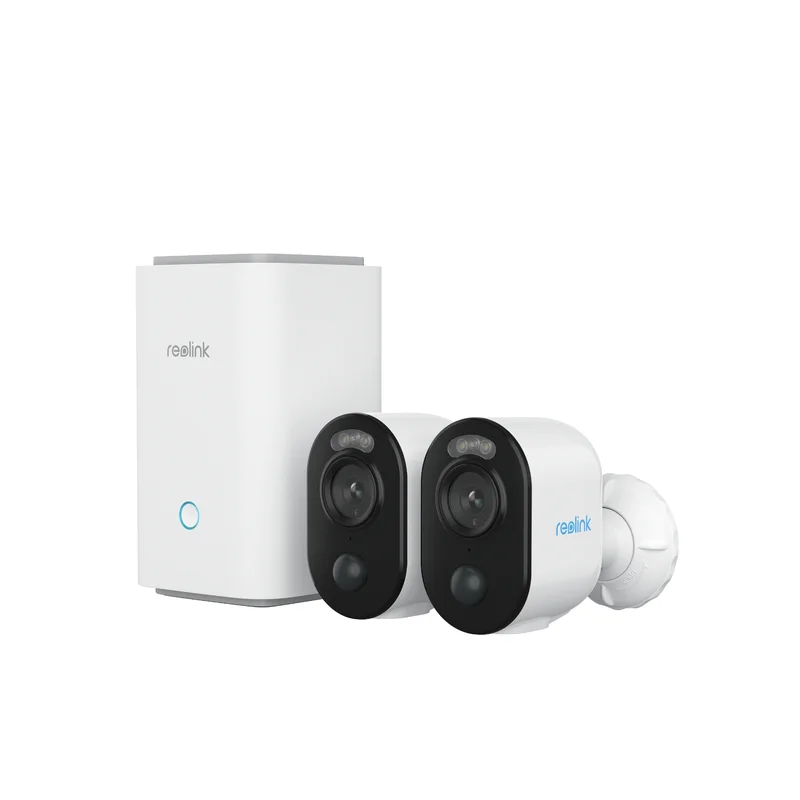 Product Image for Reolink Argus 3E 2-pack med Home Hub - Nätverkskamera | Webhallen