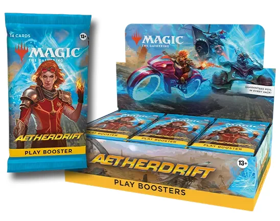 Product Image for Magic the Gathering: Aetherdrift Play Booster Display (30 Booster) - Boosters | Webhallen