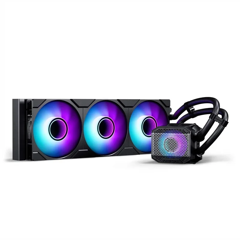 Product Image for Processorkylare - Phanteks Glacier One 360M25 G2 / 360mm / DRGB - Svart - AiO-kylare | Webhallen