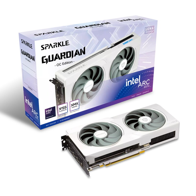 Sparkle Intel Arc B570 GUARDIAN Luna 10GB OC