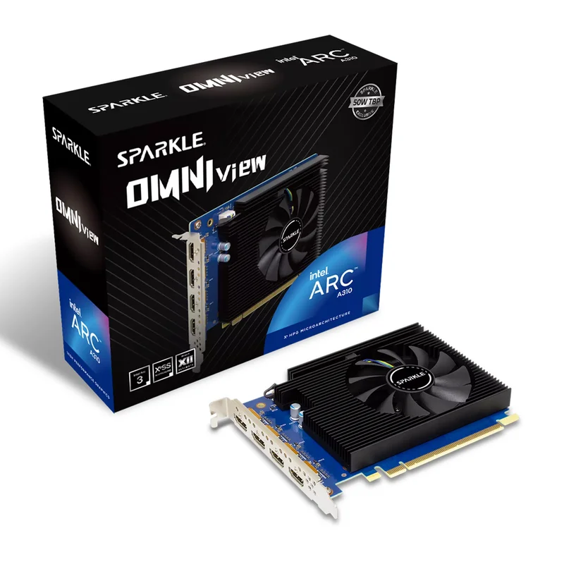 Product Image for Sparkle Intel Arc A310 Omni View 4GB - Intel Arc | Webhallen