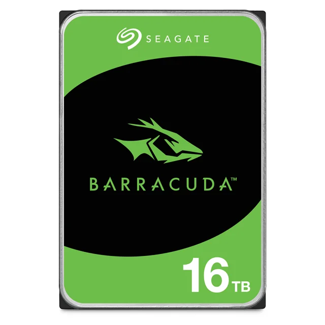 Product Image for Seagate Barracuda 16TB / 512MB / 7200 RPM / ST16000DM001 - Intern hårddisk 3,5" | Webhallen
