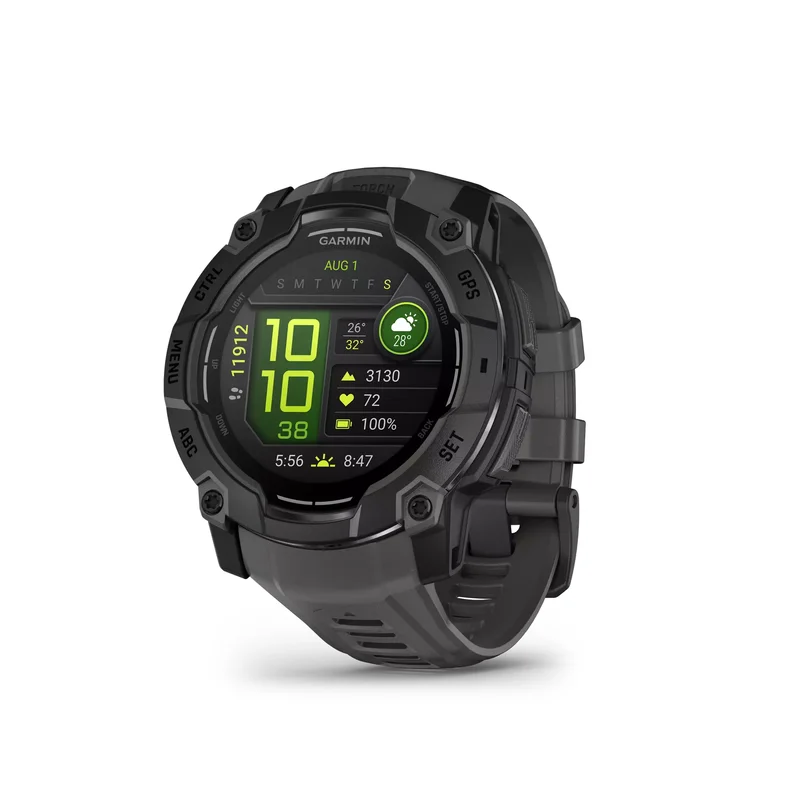 Product Image for Garmin Instinct 3 AMOLED 50mm - Black/Charcoal - Smartklocka | Webhallen