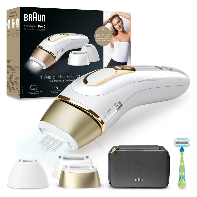 Product Image for Braun IPL Silk·expert Pro 5 PL5242 - Vit/Guld - Epilator | Webhallen