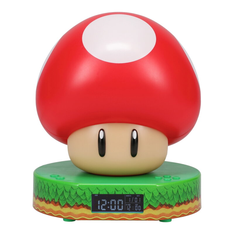 Super Mario - Mushroom Digital Alarm Clock (PP10064NN)