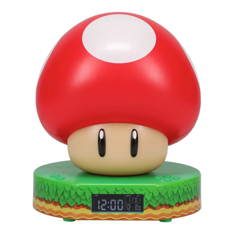 Product Image for Super Mario - Mushroom Digital Alarm Clock (PP10064NN)