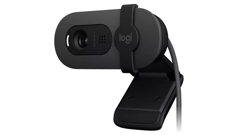 Product Image for Logitech Brio 100 - Graphite - Webcam | Webhallen
