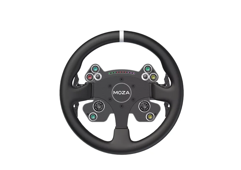 Product Image for MOZA CS V2P Steering Wheel - Leather (33 cm) - Rattar | Webhallen