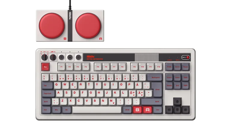 Product Image for 8BitDo Mechanical Keyboard - Nordic Ed. - Mekaniska | Webhallen