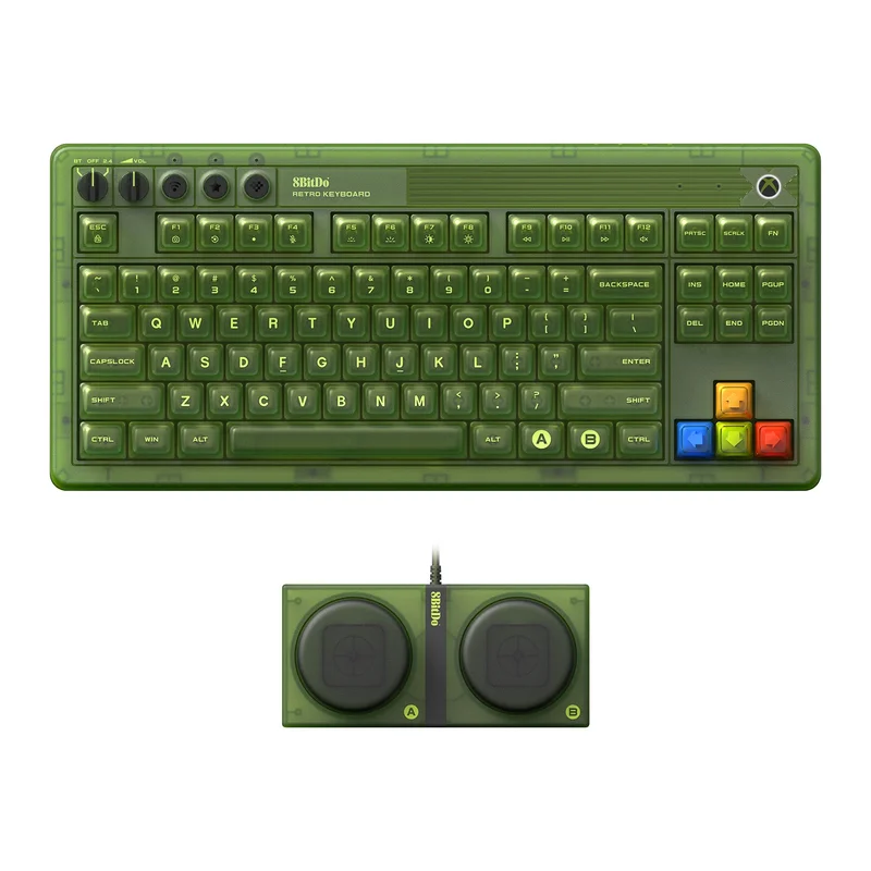 Product Image for 8BitDo Mechanical Keyboard Xbox Ed. - Mekaniska | Webhallen