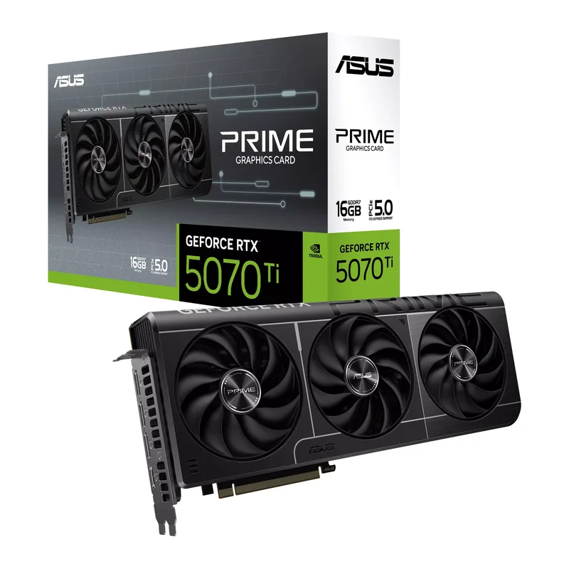 Product Image for ASUS PRIME GeForce RTX 5070 Ti 16GB - GeForce RTX | Webhallen