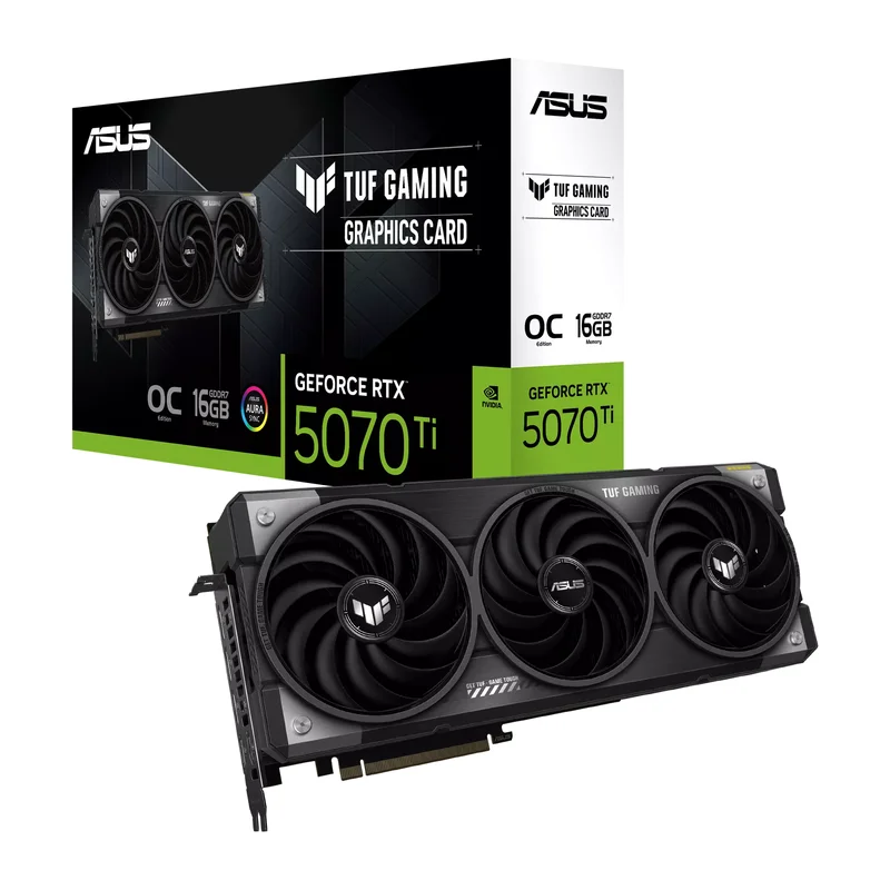 Product Image for ASUS TUF Gaming GeForce RTX 5070 Ti 16GB OC - GeForce RTX | Webhallen