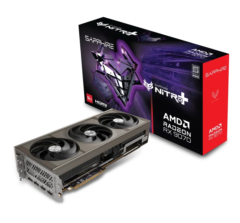 Product Image for Sapphire NITRO+ RX 9070 GAMING 16 GB - AMD Radeon | Webhallen